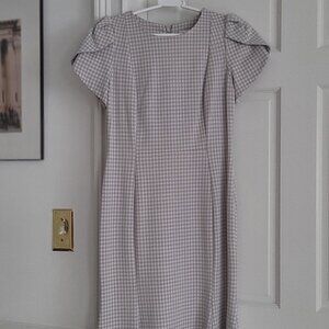 Calvin Klein Gingham Midi Dress